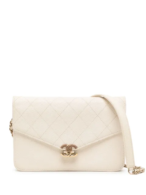 diamond-quilted wallet-on-chain